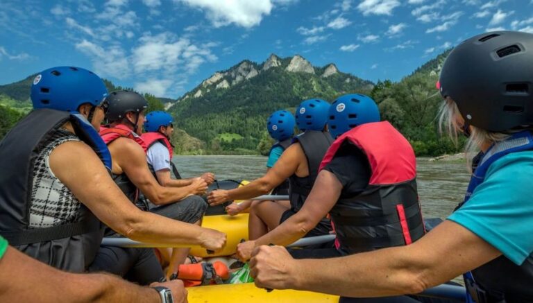 Dunajec raffting wycieczka szkolna