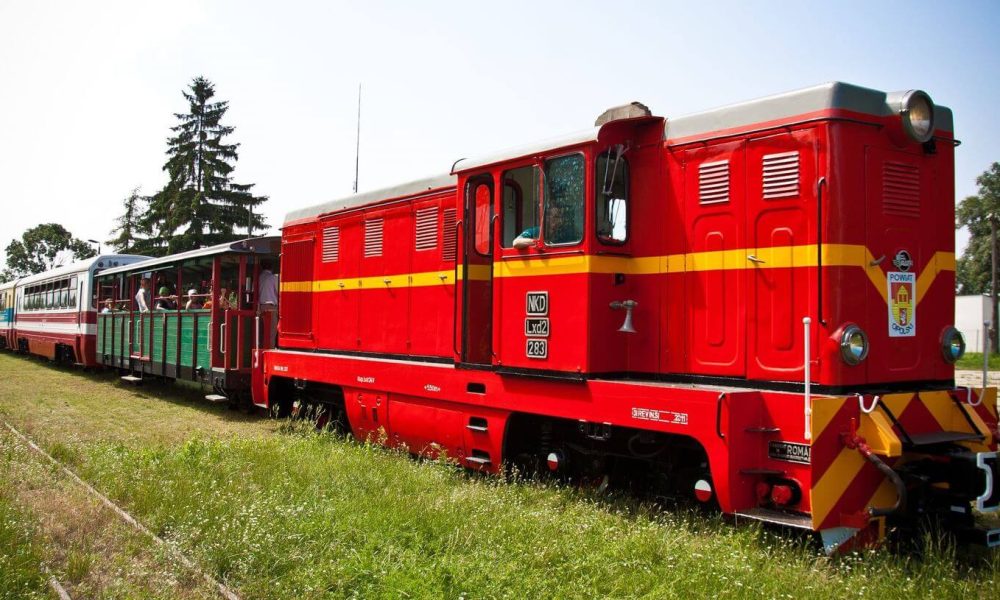 Kolejka Wąskotorowa Kaczmiska wycieczka szkolna