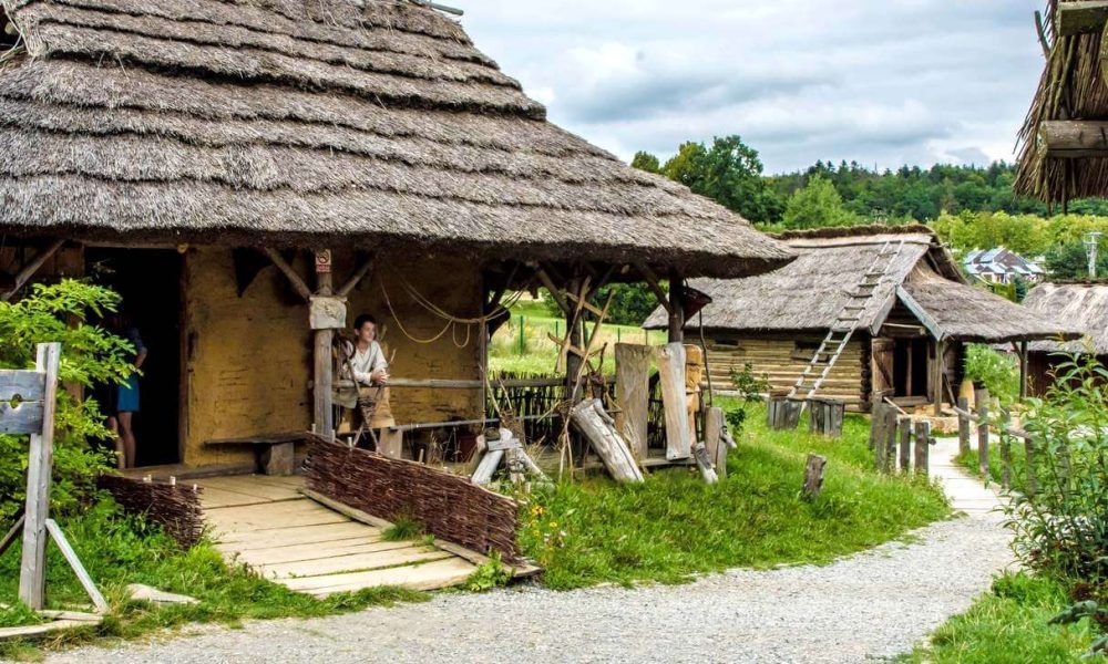 Osada Średniowieczna wycieczka szkolna