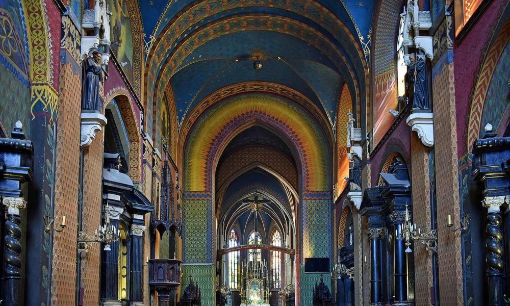 Kościół Franciszkanów Kraków wycieczka szkolna