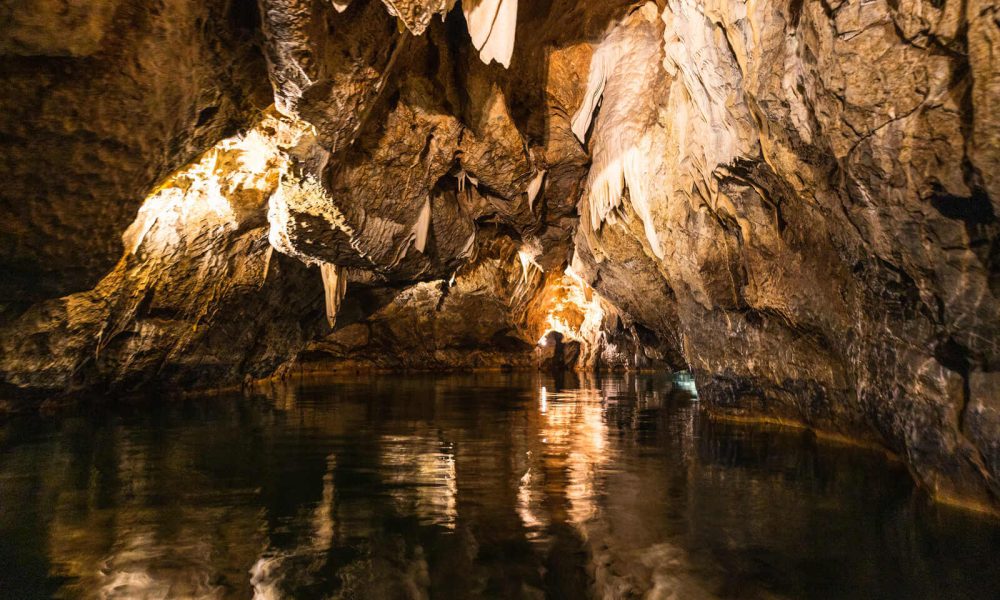 Jaskinia Punkevny wycieczka szkolna