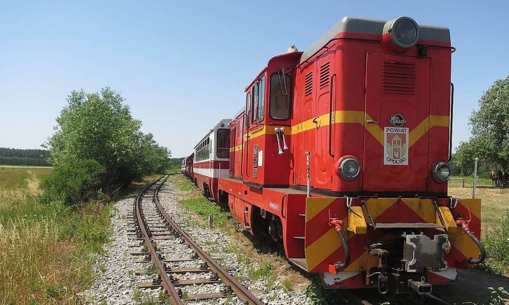 Kolejka Wąskotorowa Karczmiska wycieczka szkolna