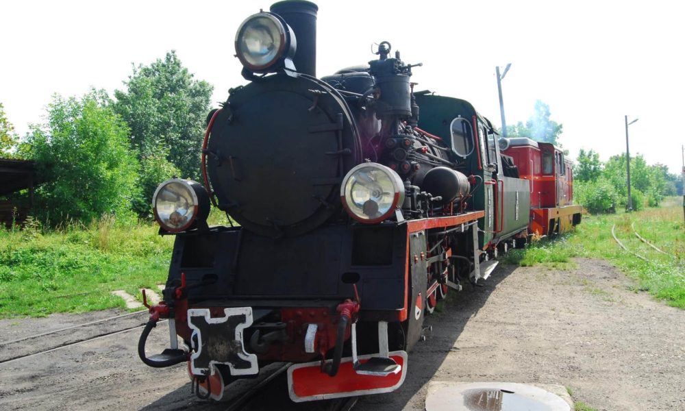 Kolejka Wąskotorowa Karczmiska wycieczka szkolna