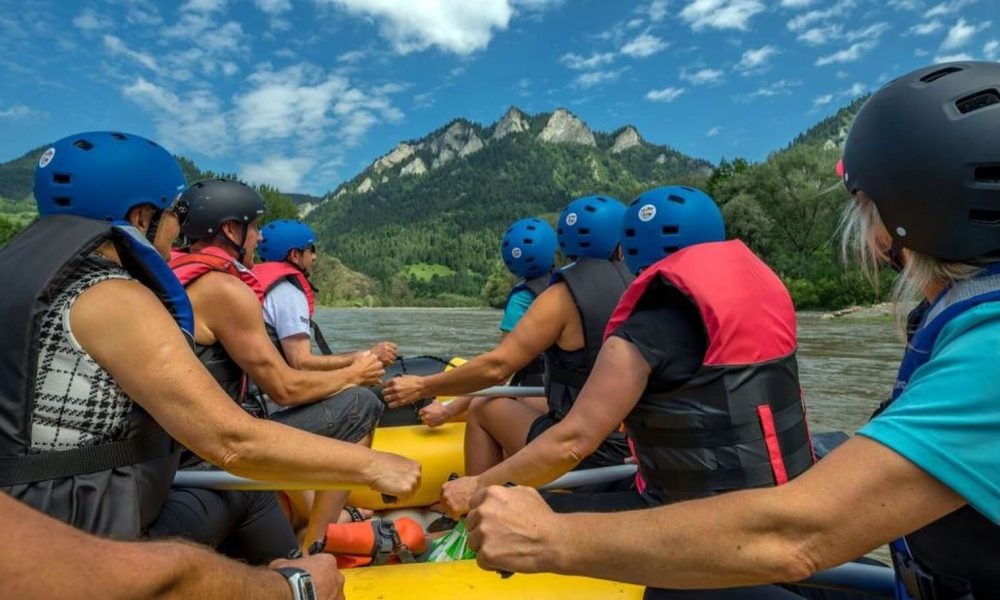 Dunajec raffting wycieczka szkolna